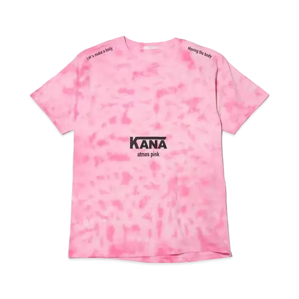 atmos pink x Kana Tie-Dye T-Shirt "Pink"