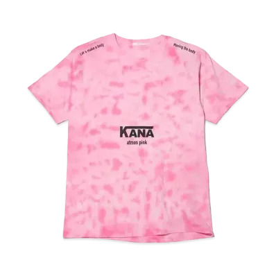 atmos pink x Kana Tie-Dye T-Shirt "Pink"