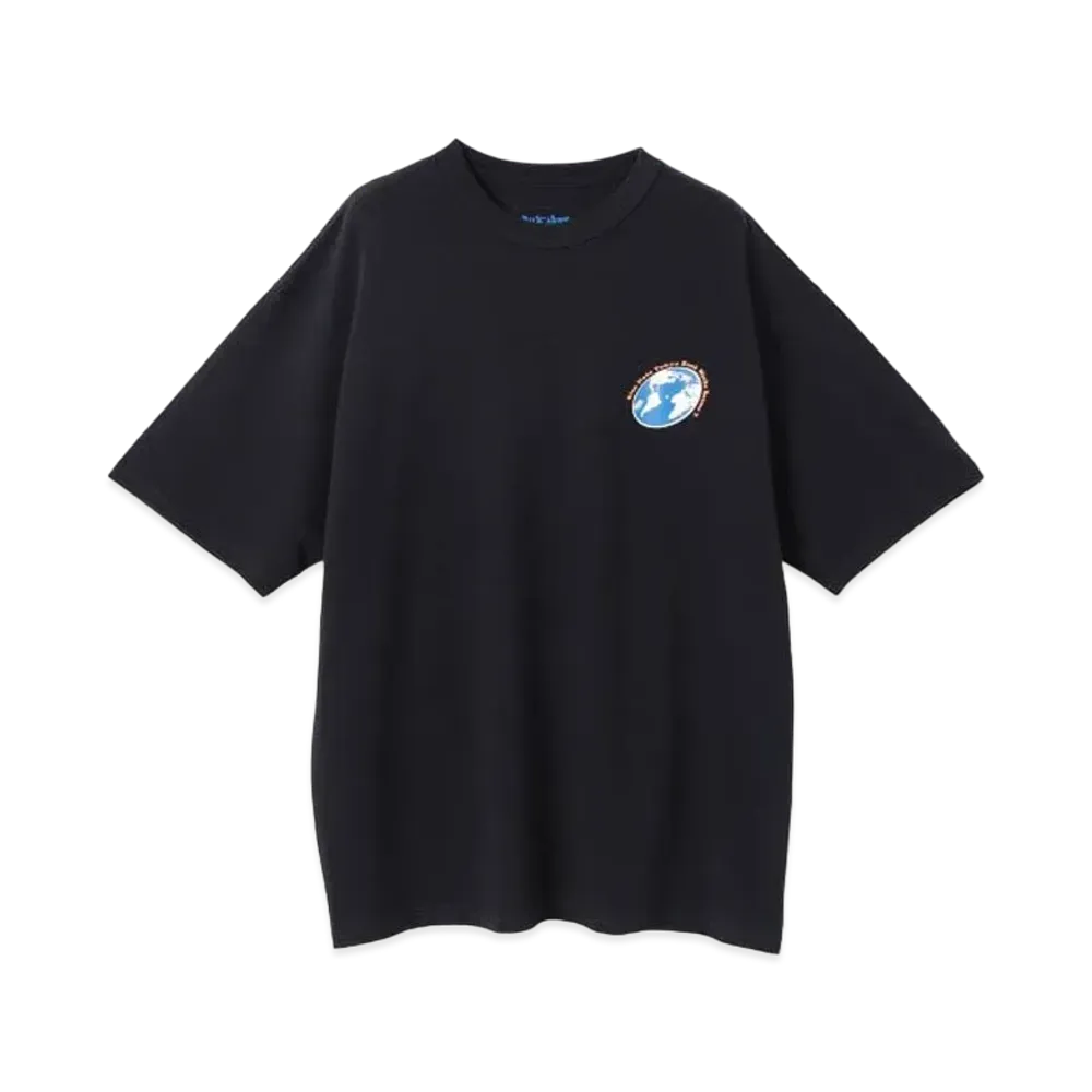 BEAMS T x Blue Note Tokyo x BOOKWORKS 'Three The Jazz Way' Earth T-shirt "Navy"