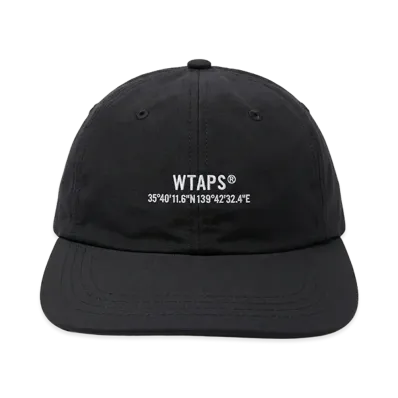 WTAPS T-6H CAP / NYCO. SATIN "Black"