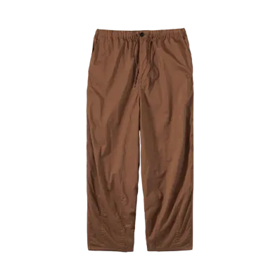 Graphpaper Garment Dyed Typewriter Parachute Pants "Brown"