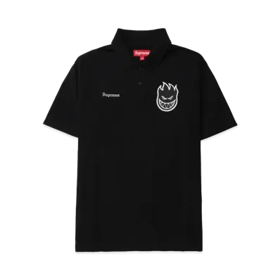 Supreme x Spitfire Polo "Black"