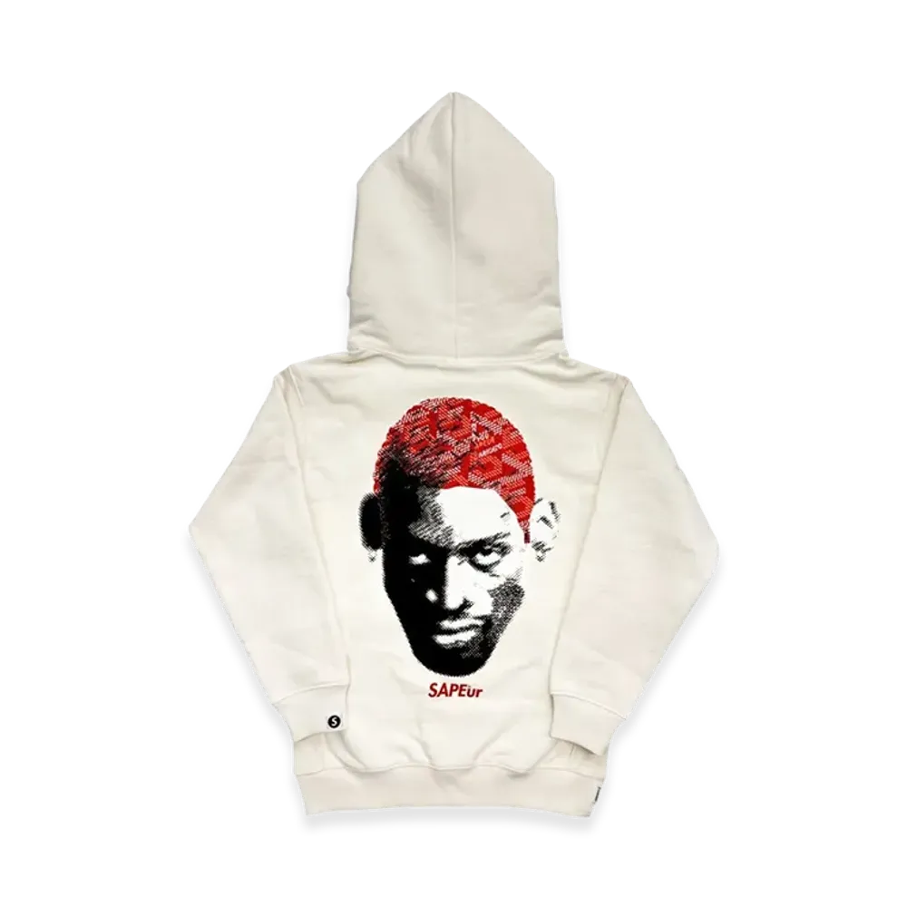 SAPEur Kid's Chess Head-Year Of The Horse- Hoodie "White"