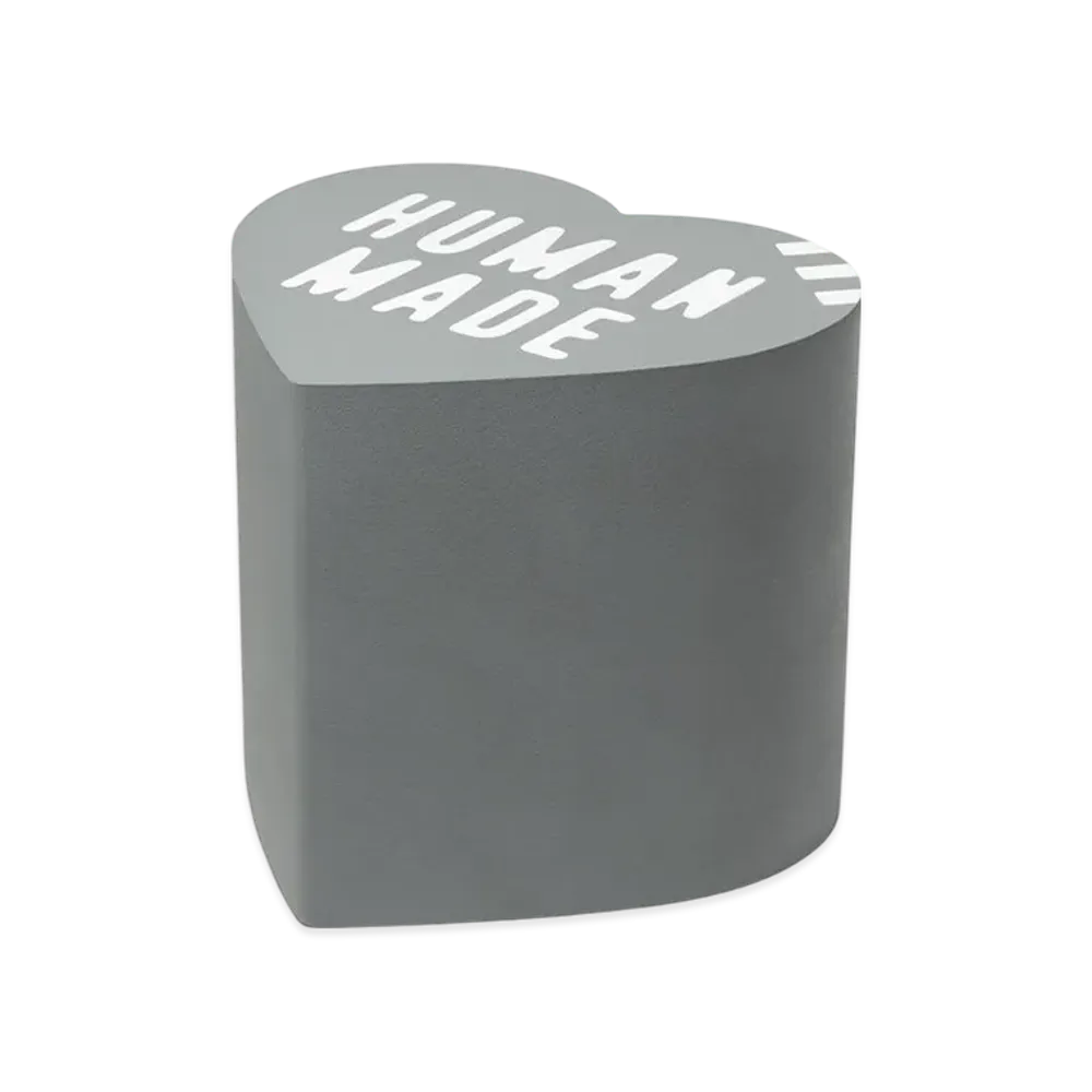 HUMAN MADE Heart Urethane Stool "Gray"