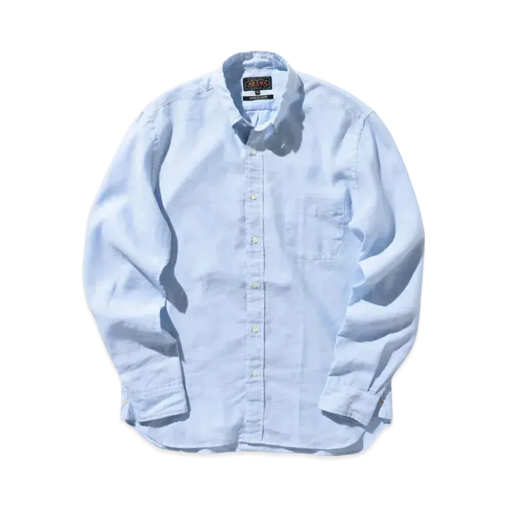 BEAMS B.D. COOLMAX(R) Linen "Sax"