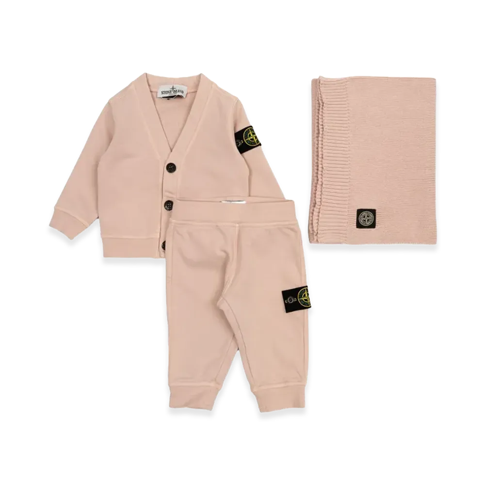 Stone Island Kids Dresses "Pink"