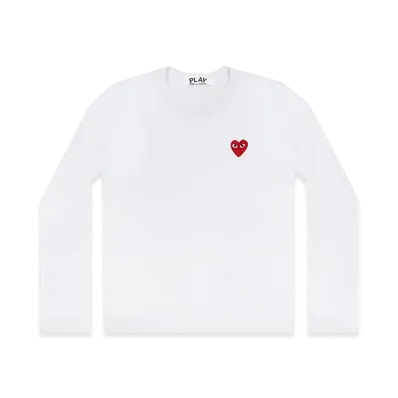 PLAY COMME des GARCONS T-Shirt "White" AZ-T117-051