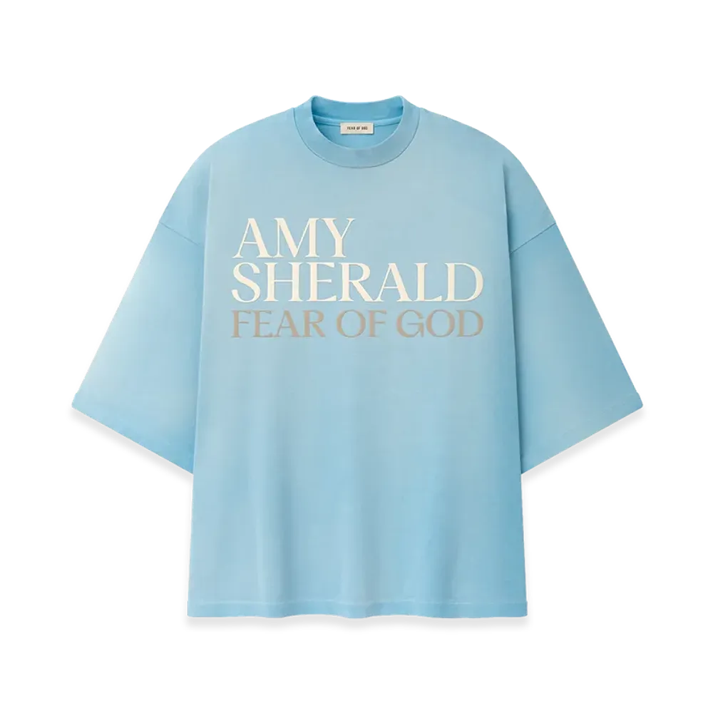 FEAR OF GOD Amy Sherald Tee "Sky Blue"