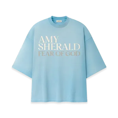 FEAR OF GOD Amy Sherald Tee "Sky Blue"