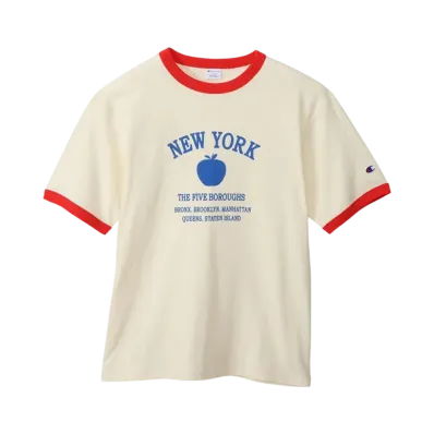Champion Short Sleeve Ringer T-Shirt 25SS "Natural"