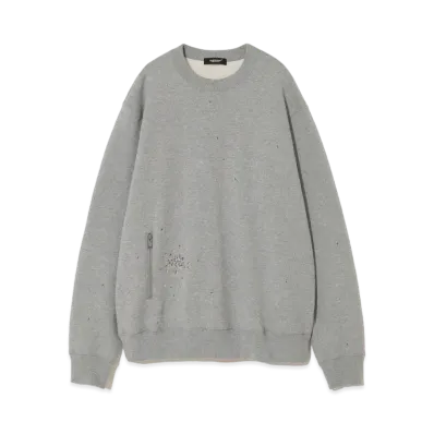UNDERCOVER Cotton Fleece Sweatshirt Pullover "Top Gray"