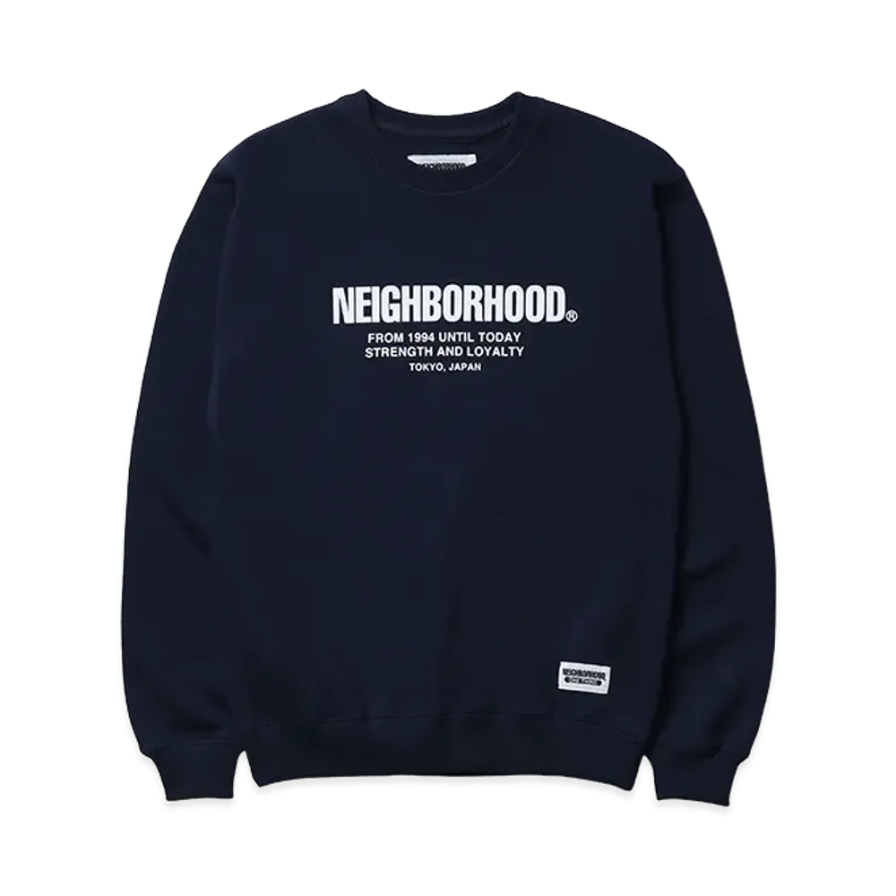 NEIGHBORHOOD Kids OT Sweat Shirt LS "Navy"