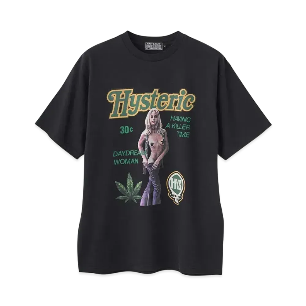 HYSTERIC GLAMOUR Daydream Woman T-Shirt "Black"
