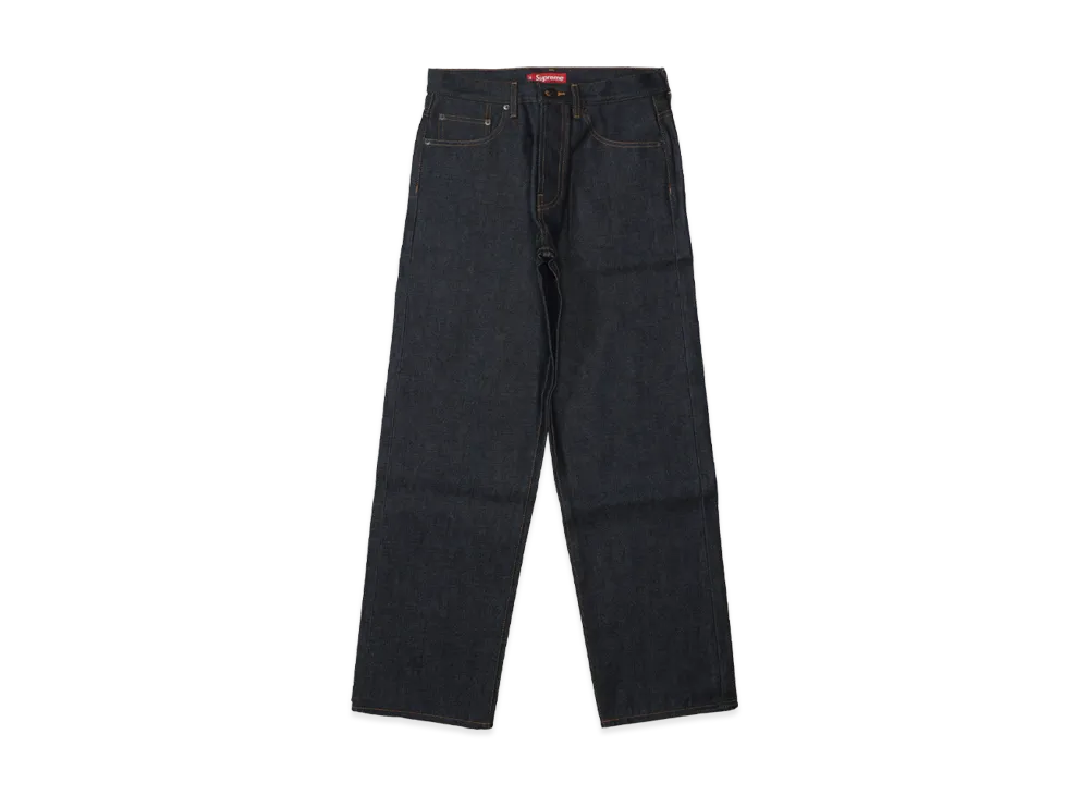 Supreme Rigid Loose Fit Selvedge Jean "Rigid Indigo" (26FW)