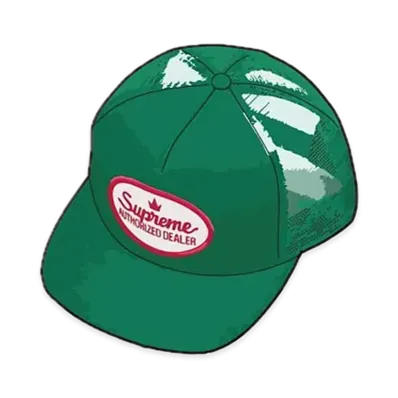 Supreme Authorized Mesh Back 5-Panel "Green" (24FW)