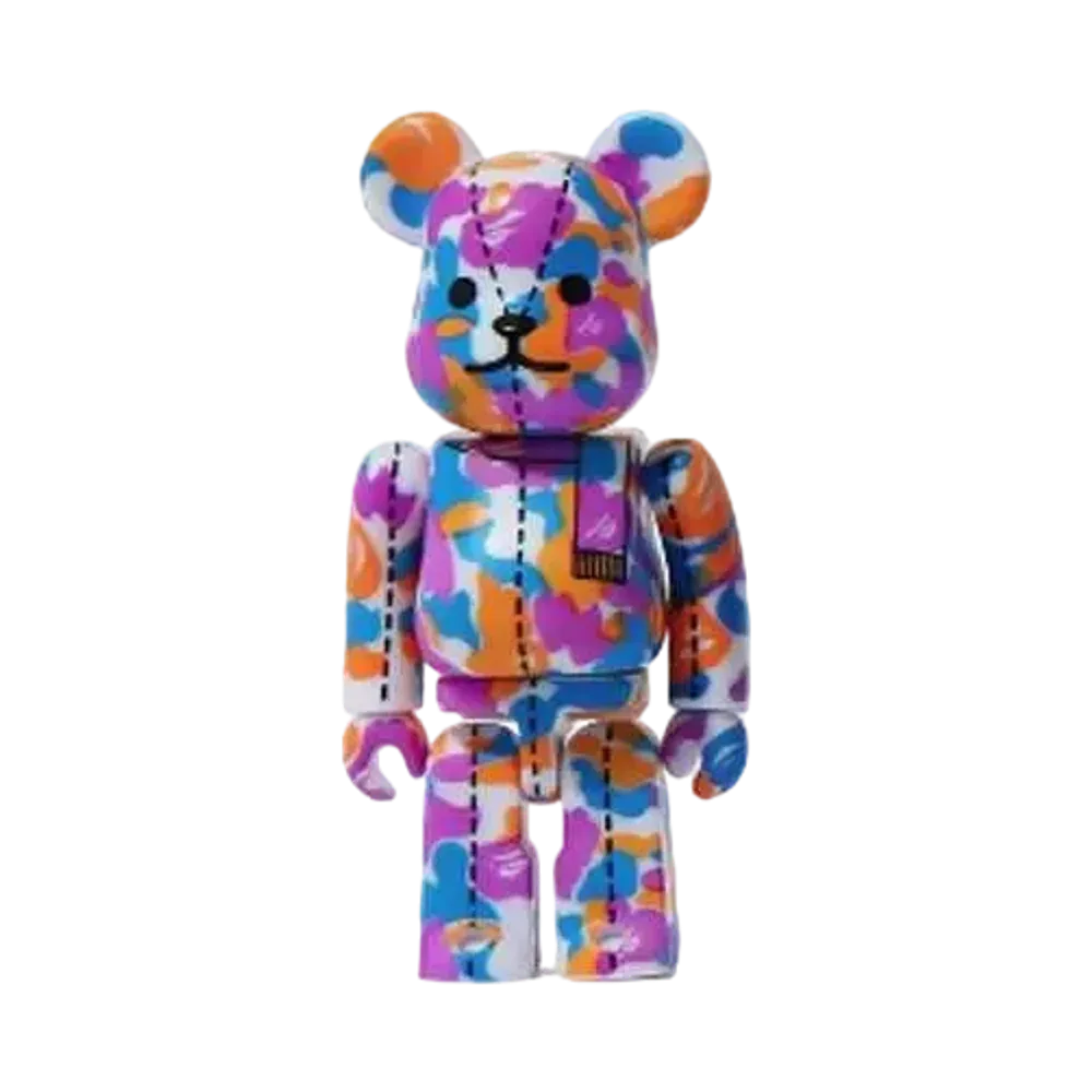 Bearbrick A BATHING APE 28TH ANNIVERSARY BAPE CAMO 100% #2
