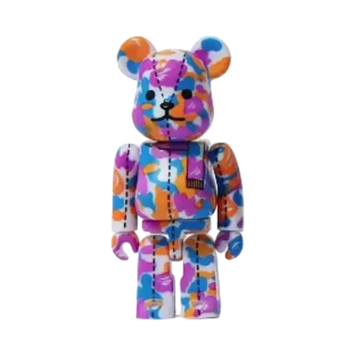 Bearbrick A BATHING APE 28TH ANNIVERSARY BAPE CAMO 100% #2