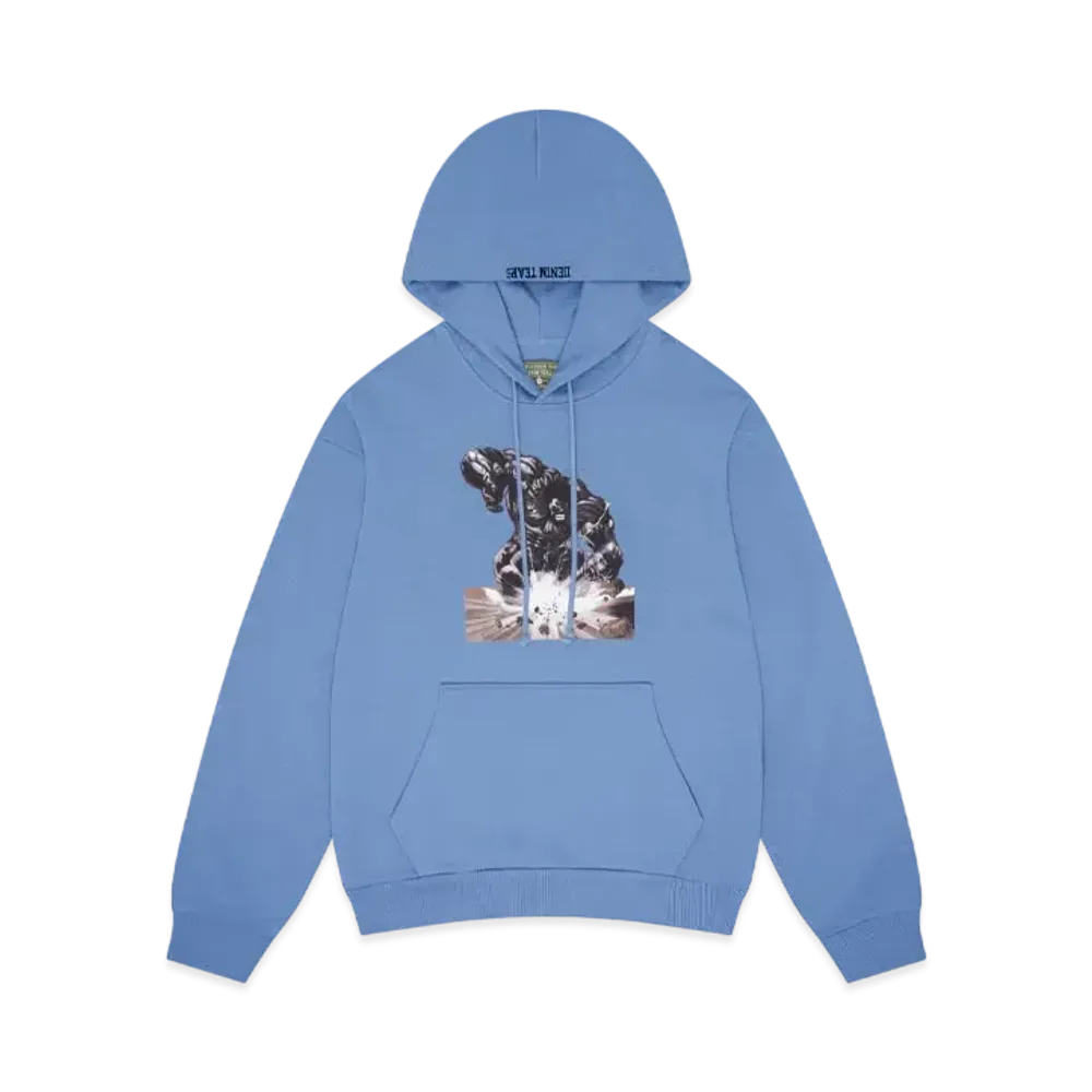 DENIM TEARS x Arthur Jafa LeRage Hoodie "Dusty Blue"