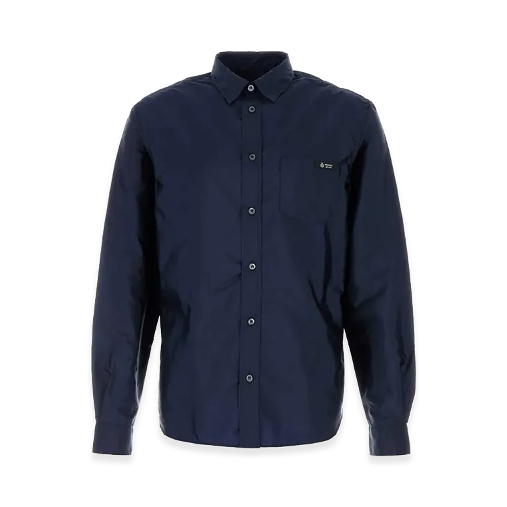 PRADA Re-Nylon Shirt "Dark Blue"