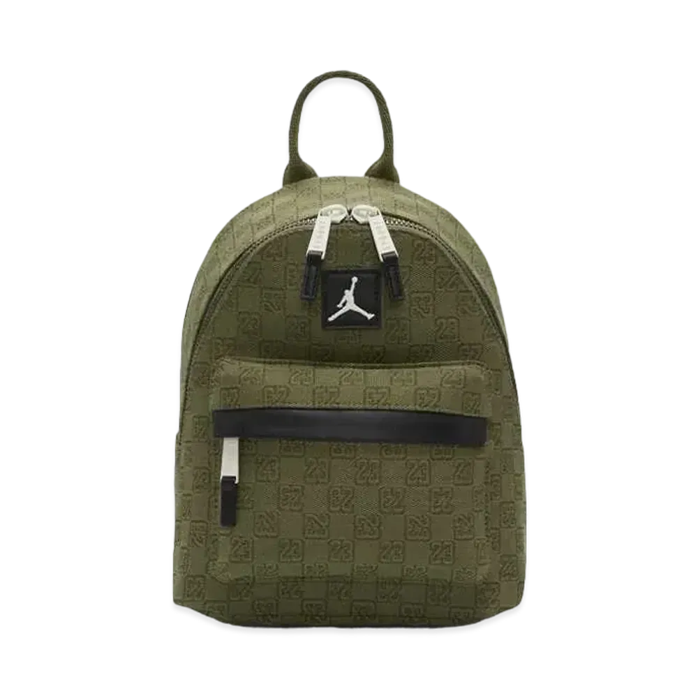 Nike Jordan Brand Monogram Mini Backpack "Olive"