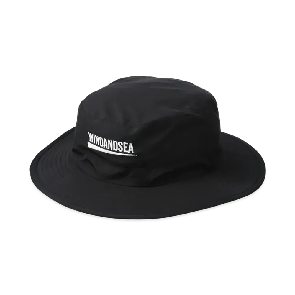 WIND AND SEA Recycled Fishing Net Nylon Hat "Black"