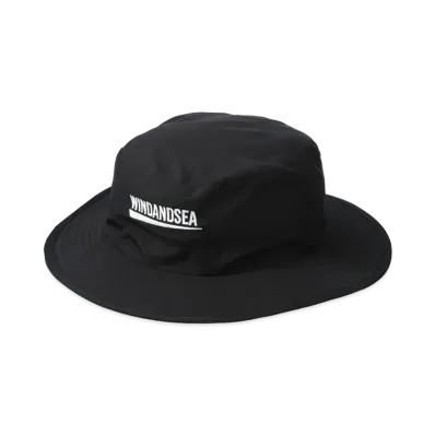 WIND AND SEA Recycled Fishing Net Nylon Hat "Black"