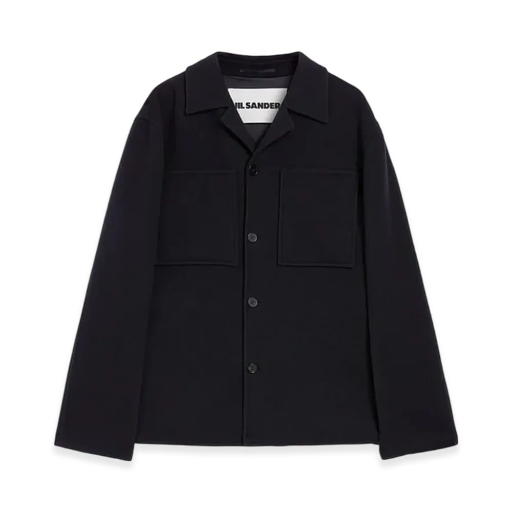 Jil Sander Wool Jacket "Navy"