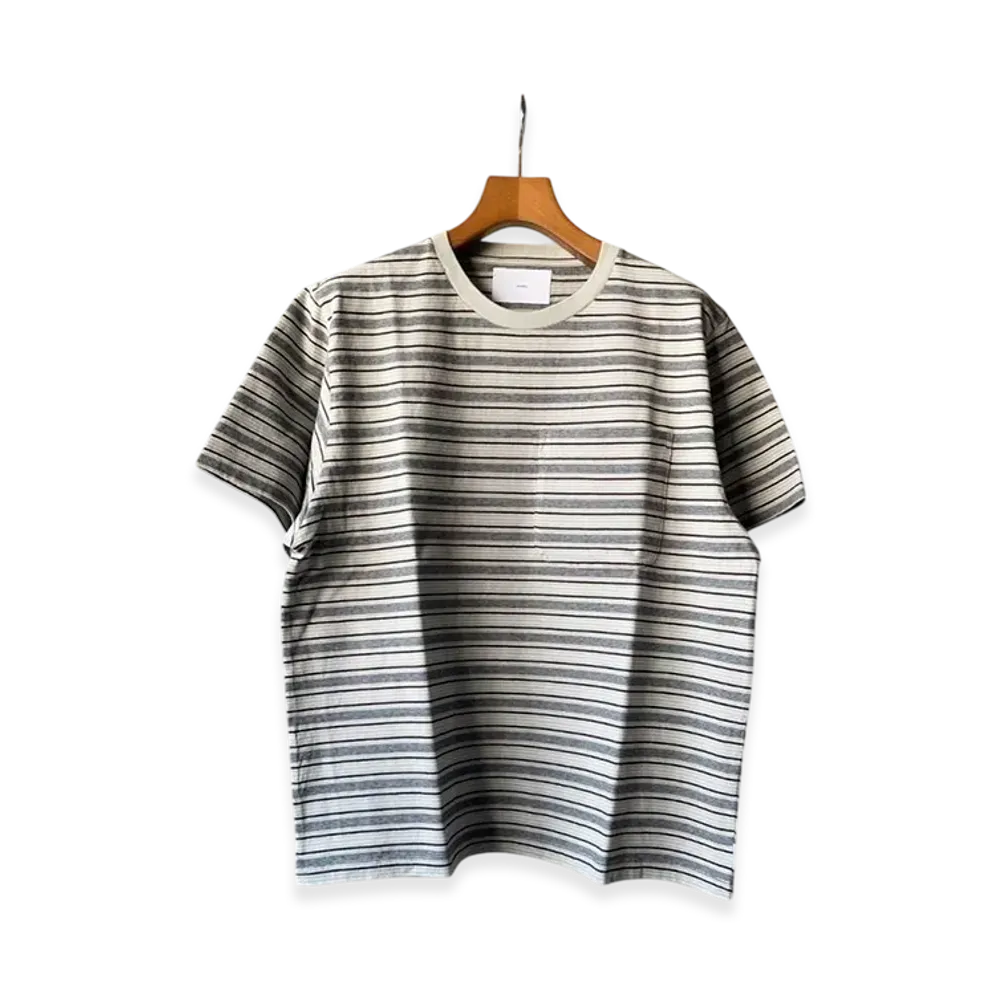 SUGARHILL Stripe Tee "Smoke Blue"