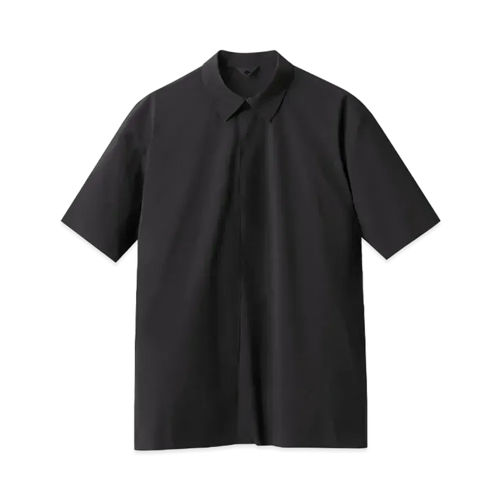 DESCENTE ALLTERRAIN Untrimmed Seamless H/S Shirts "Black"