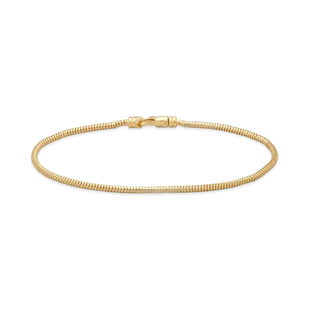 TOMWOOD Snake Bracelet Slim "Gold"