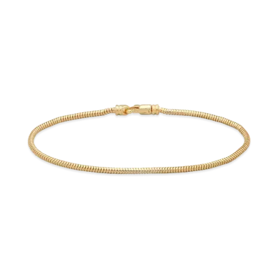 TOMWOOD Snake Bracelet Slim "Gold"