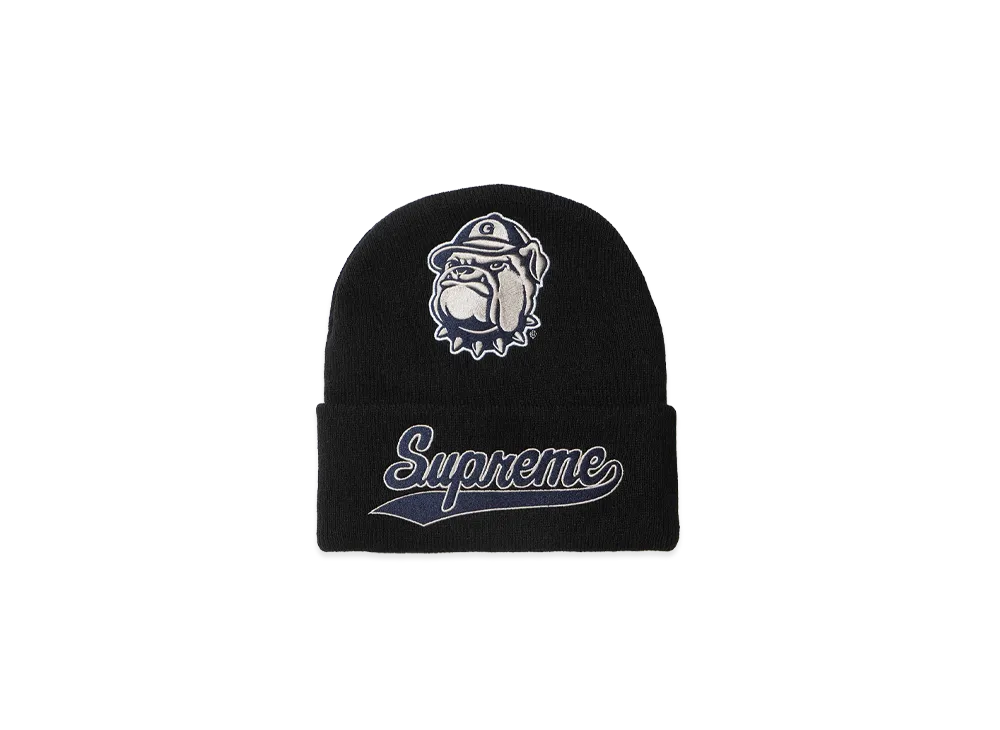 Supreme x Mitchell & Ness NCAA Beanie "Black"