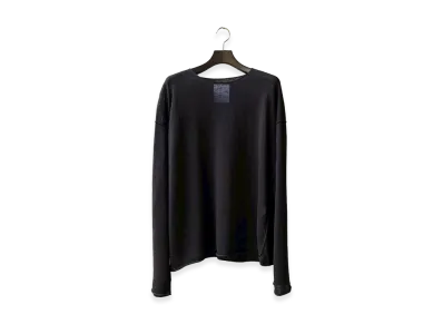 ANCELLM x GARDEN Inside-Cut Linen Knit EX / ANC-GRD-KN01 "Black"