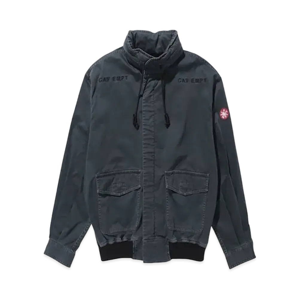 Cav Empt (C.E) LIGHT COTTON ZIP JACKET "Charcoal"