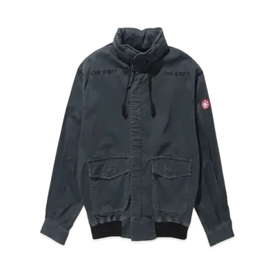 Cav Empt (C.E) LIGHT COTTON ZIP JACKET "Charcoal"