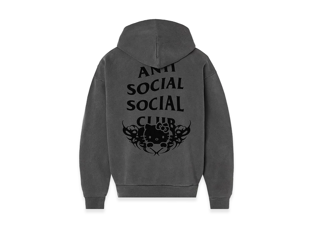 ANTI SOCIAL SOCIAL CLUB x Hello Kitty Metal Hoodie "Grey"