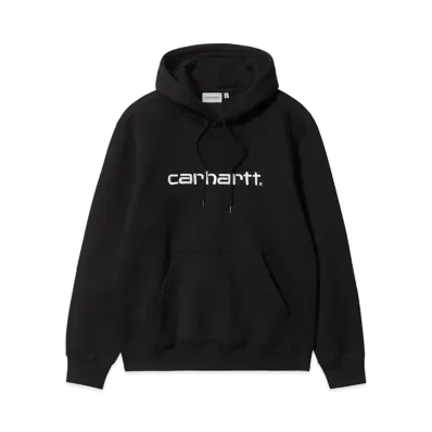 Carhartt WIP Hooded Carhartt Sweat "Black/White"