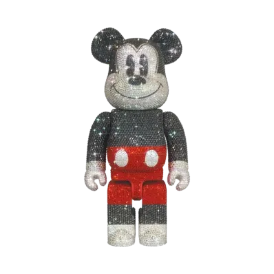 Bearbrick CRYSTAL DECORATE MICKEY MOUSE 400%