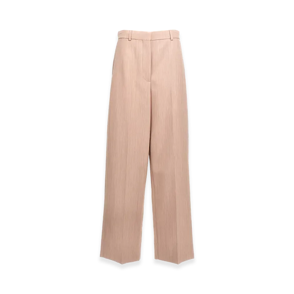 STELLA McCARTNEY Women's Loose Leg Pants "Nude/Neutrals"