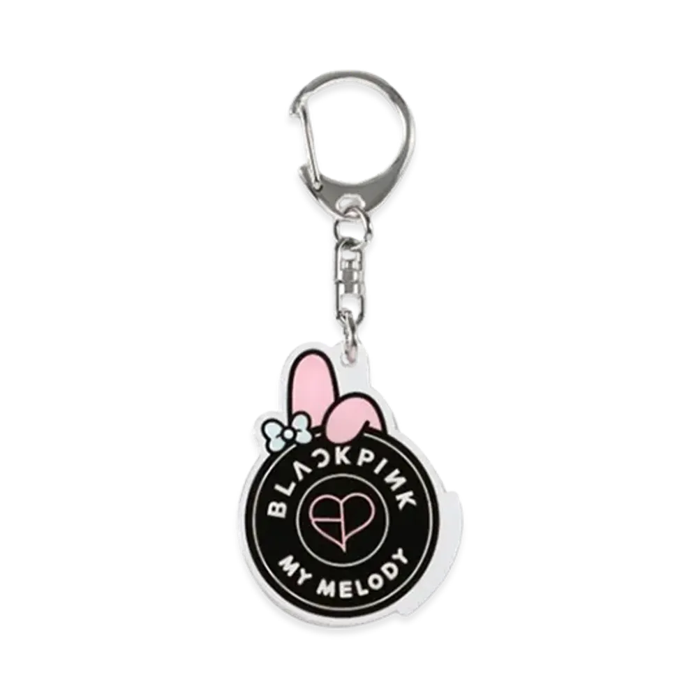 BLACKPINK x My Melody Acrylic Key Holder "Ribbon"
