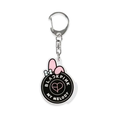 BLACKPINK x My Melody Acrylic Key Holder "Ribbon"