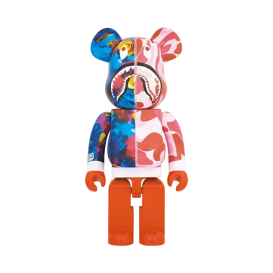 Bearbrick x Bape x Mika Ninagawa Shark 1000%