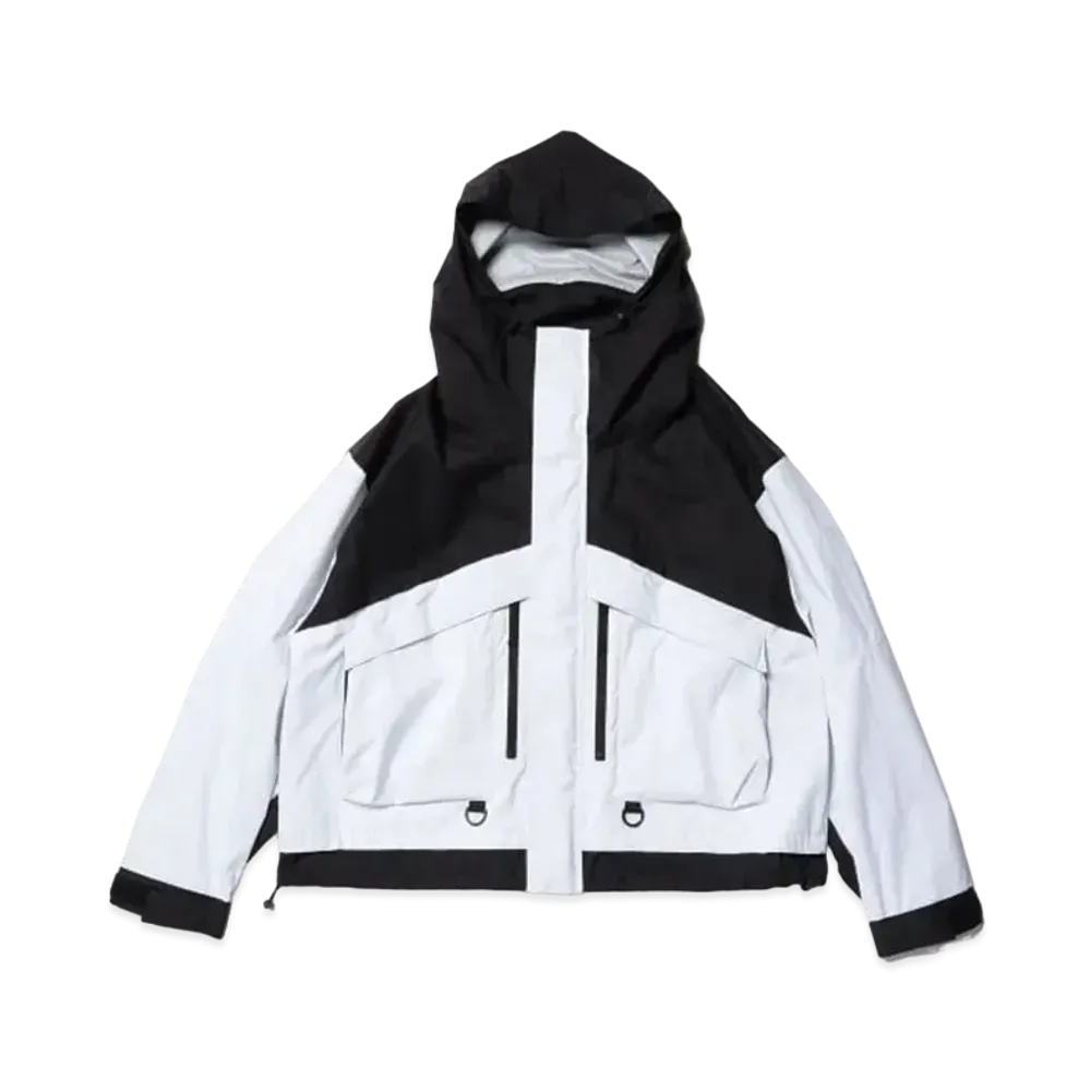 BEAMS Wading Jacket "White/Black"