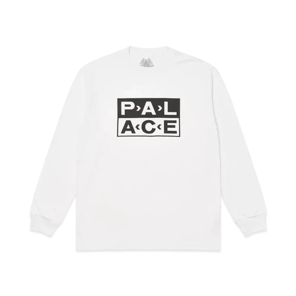 PALACE PAL Longsleeve "White"