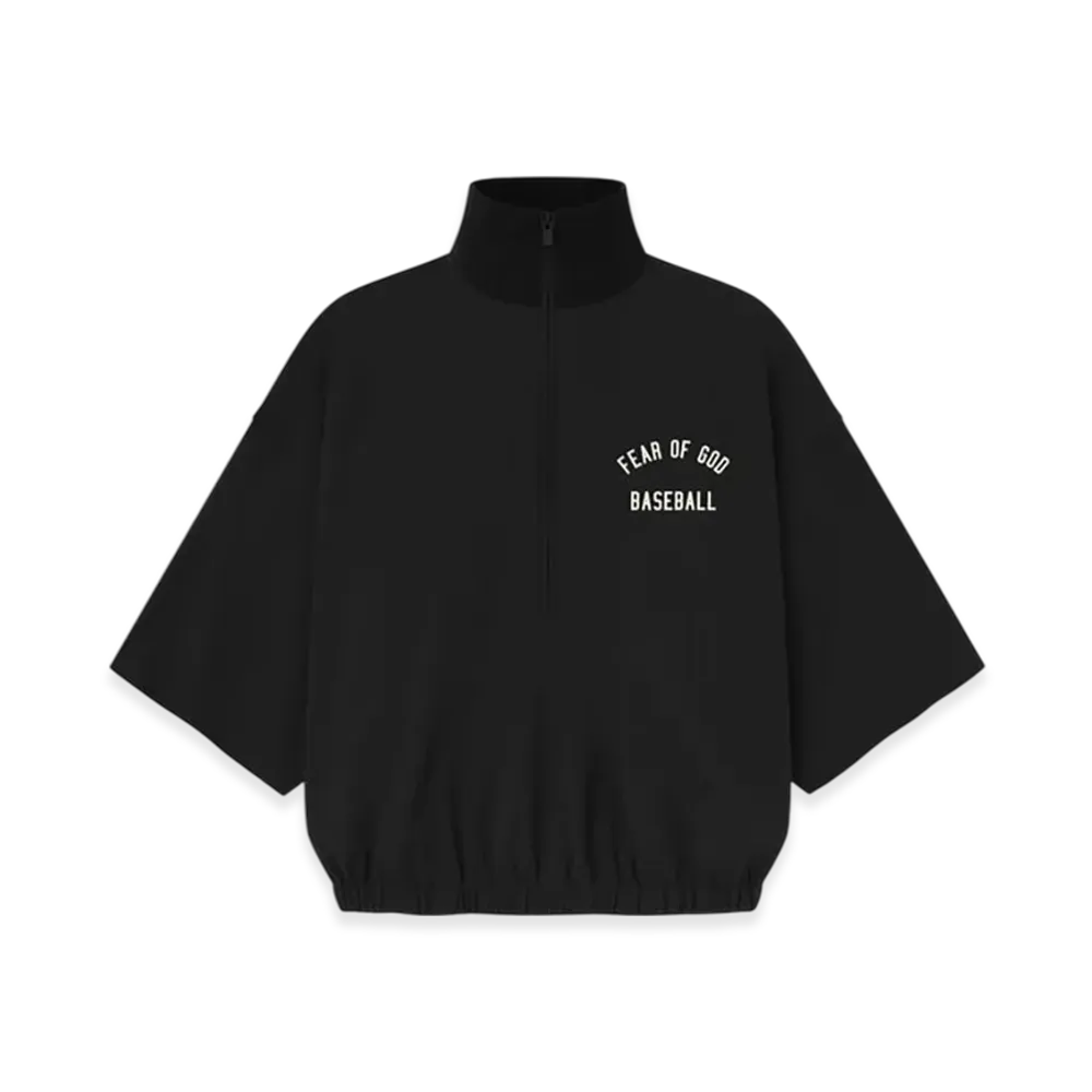 FEAR OF GOD MLB 3/4 Sleeve Half Zip Jacket "Black"