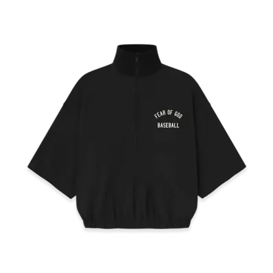 FEAR OF GOD MLB 3/4 Sleeve Half Zip Jacket "Black"