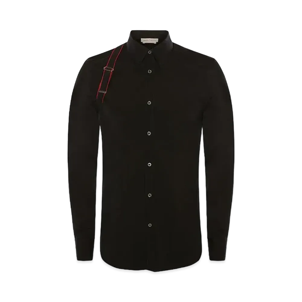Alexander McQUEEN Signature Harness Shirt "Black"