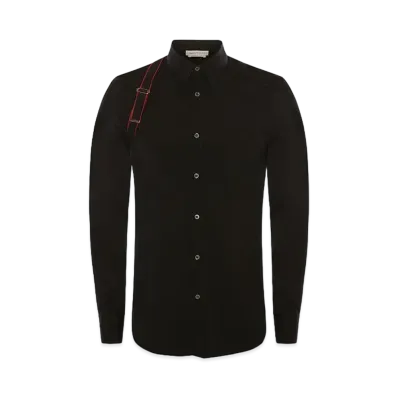 Alexander McQUEEN Signature Harness Shirt "Black"
