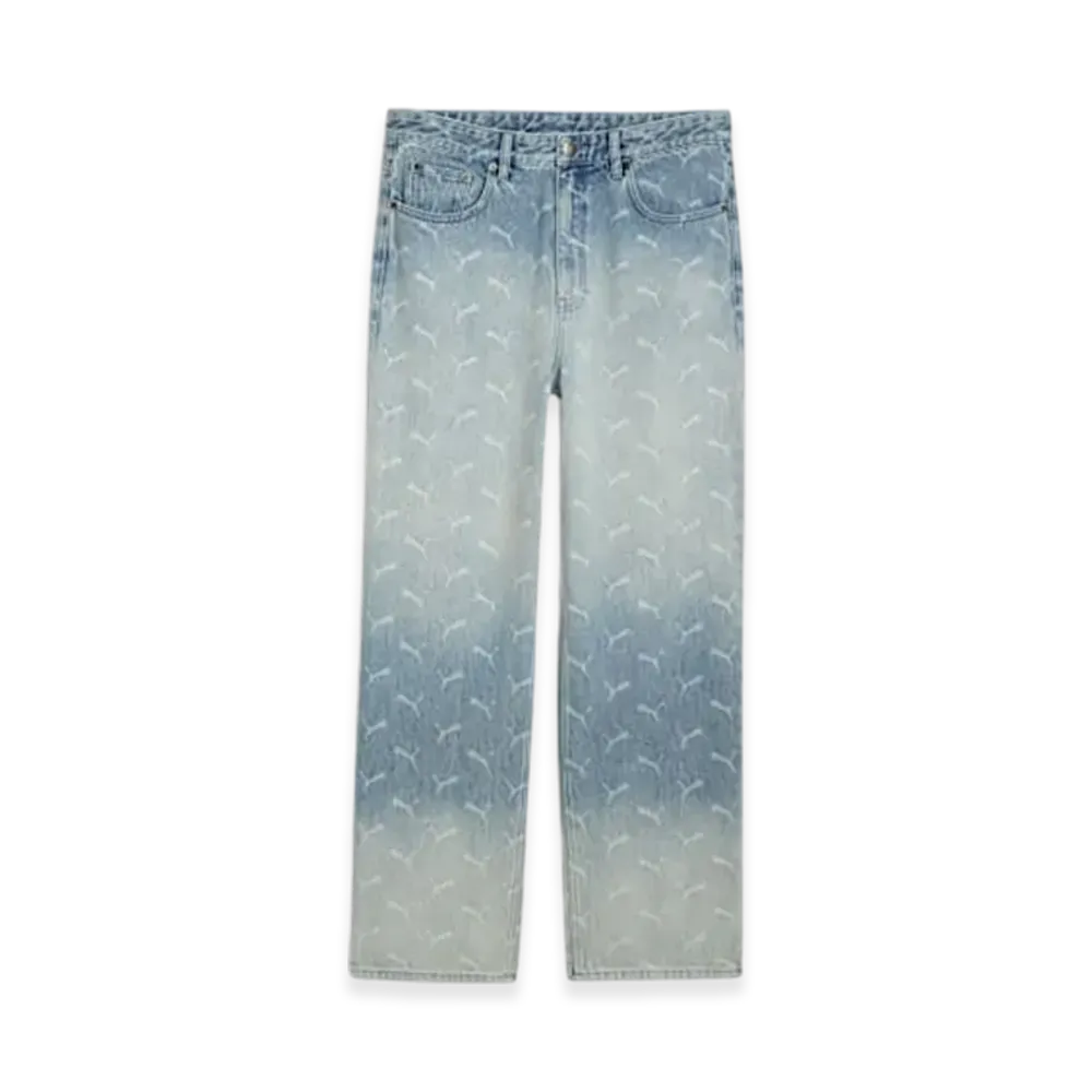 PUMA x ASAP ROCKY Women's Racer Monogram Denim "Faded Denim-AOP"