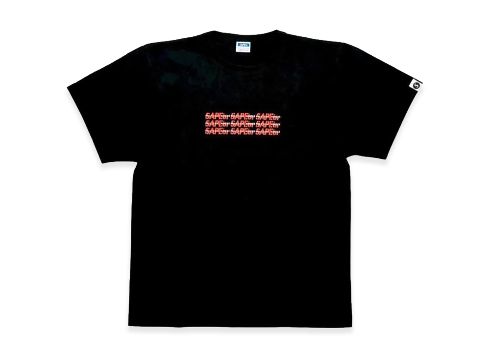 SAPEur x MASATOSHI HAMADA Youth 9FACES S/S T-Shirt "Black"